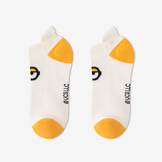 2-Pair Minions Ankle Socks