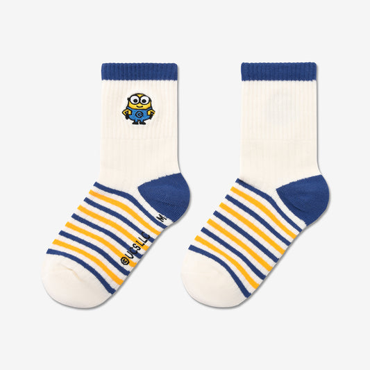 2-Pair Minions Long Socks