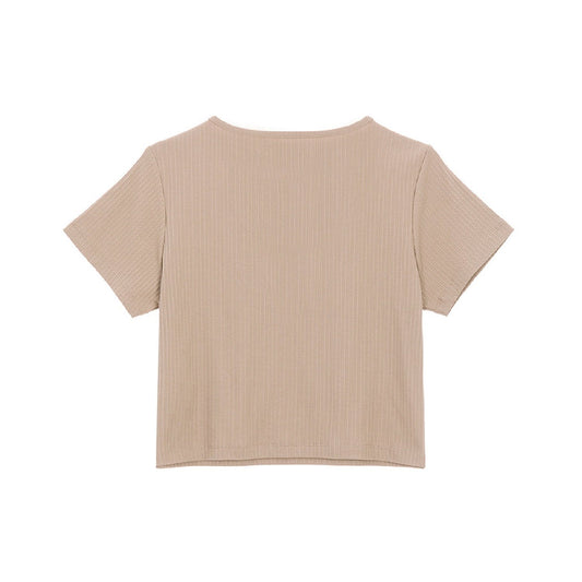 Curve Fit U Neck Tee