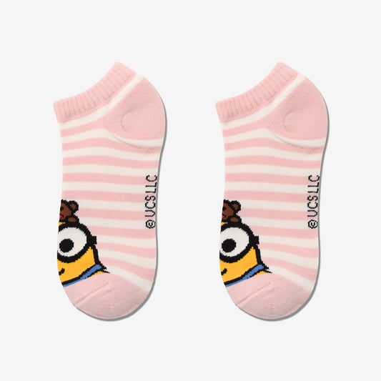 2-Pair Minions Ankle Socks