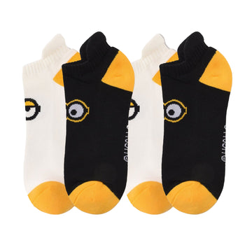 2-Pair Minions Ankle Socks