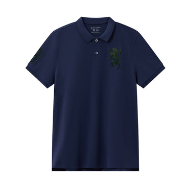 Embroidered 3D Lion Slim Fit