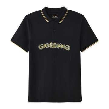 Giordano Noir Polo Slim Fit