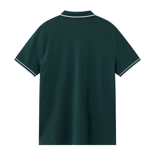 Polo with Badge Embroidery