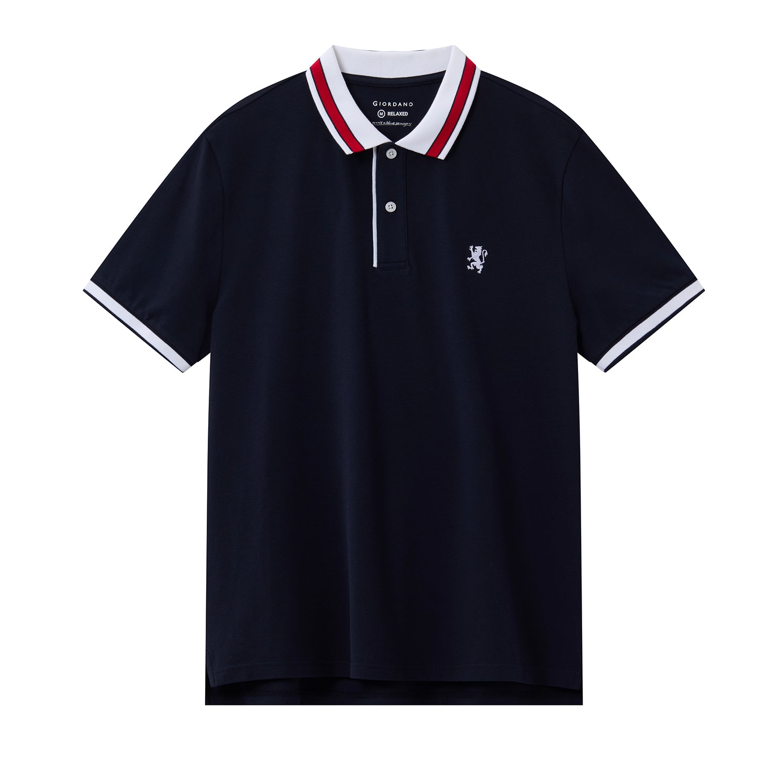 Polo with Badge Embroidery