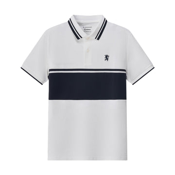 Polo with Badge Embroidery