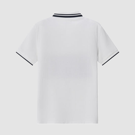 Polo with Badge Embroidery