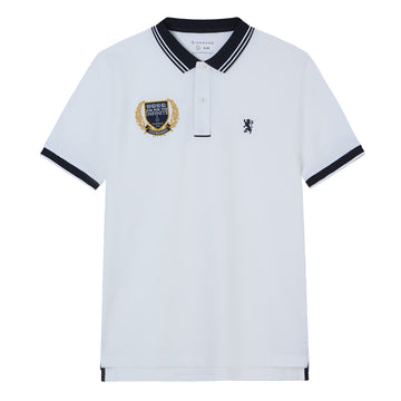 Slim Fit Polo with Embroidery