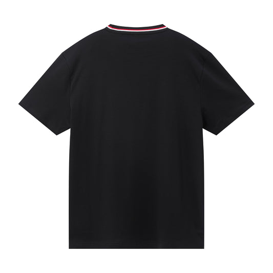 Liquid Touch Collar Stripe Slim Fit Tee