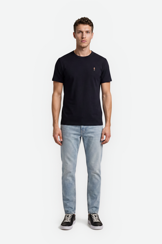 Classicman Embroidered Slim Fit Tee