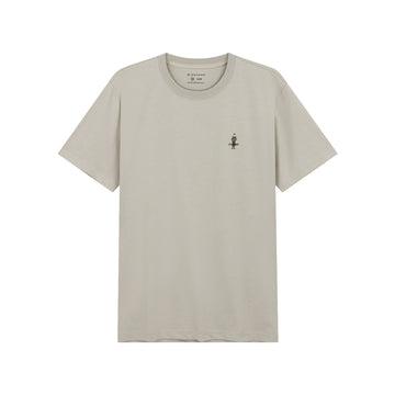 Classicman Embroidered Slim Fit Tee