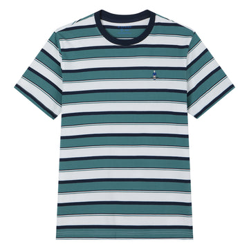 Slim Fit Striped V-Neck Tee