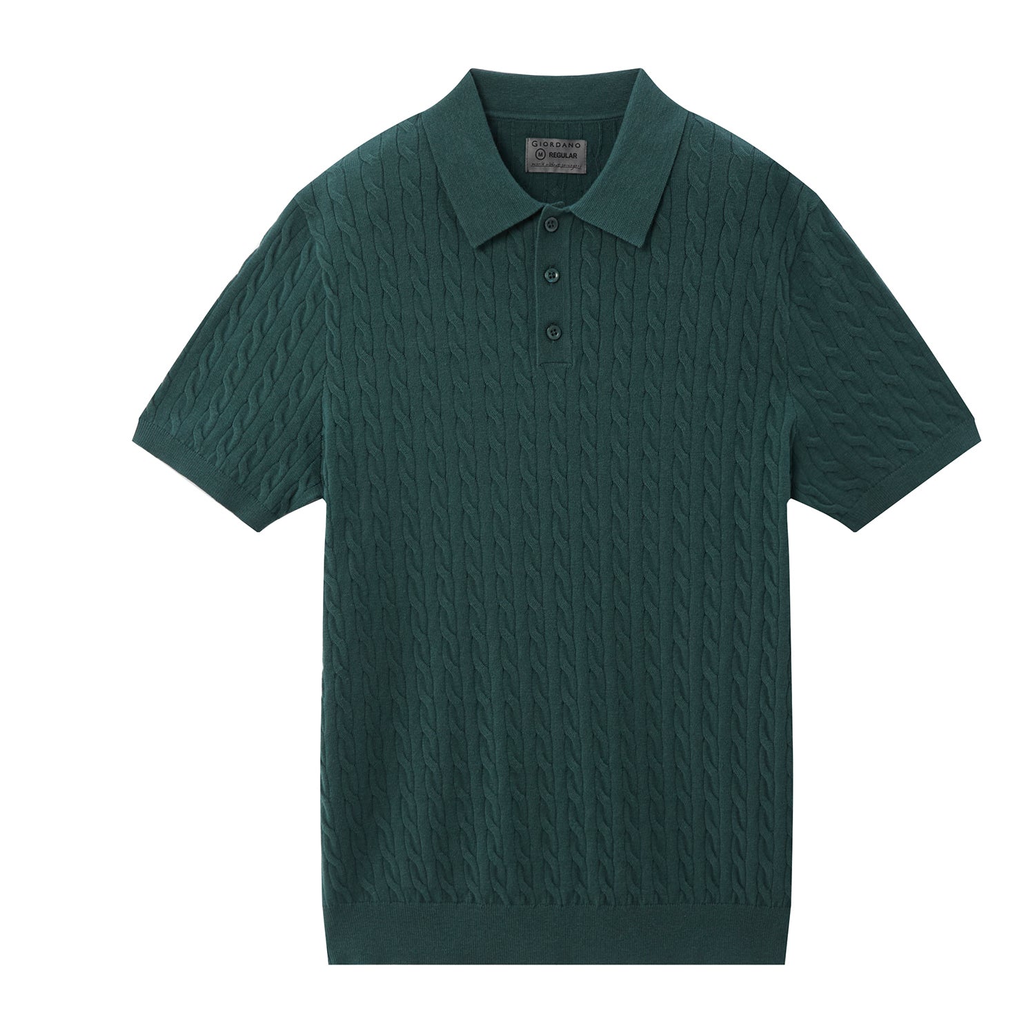 Knitted Polo Shirt