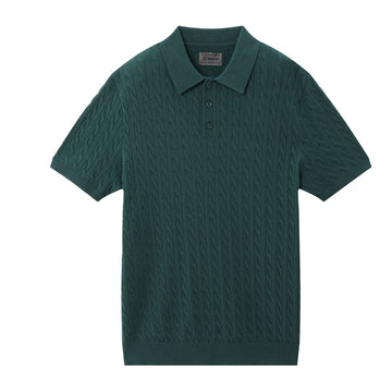 Knitted Polo Shirt