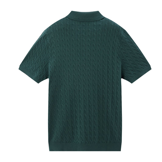 Knitted Polo Shirt