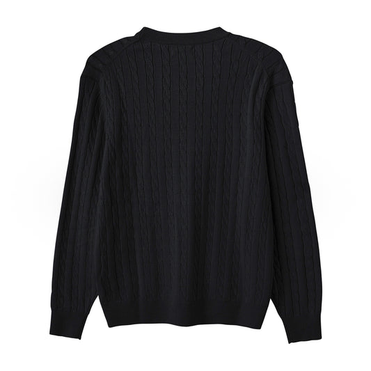 Anti-Static Cable Knitted Sweater