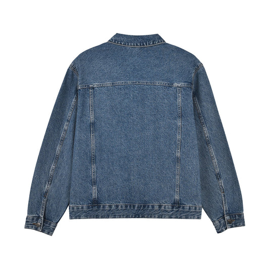 Multi-Pocket Denim Jacket