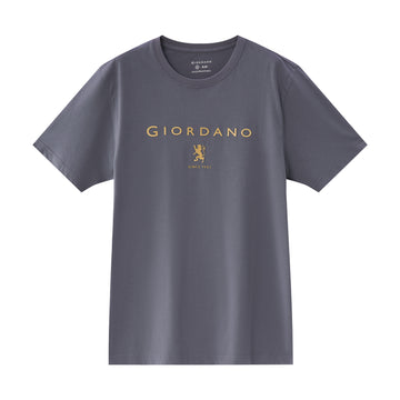 Giordano Embroidered Slim Fit Tee