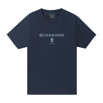 Giordano Embroidered Slim Fit Tee