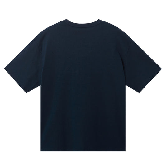 Blue Classics Comfort Fit Cotton Printed T-Shirt