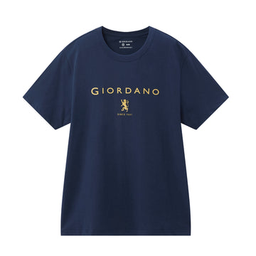 Giordano Signature Print Slim Fit Tee