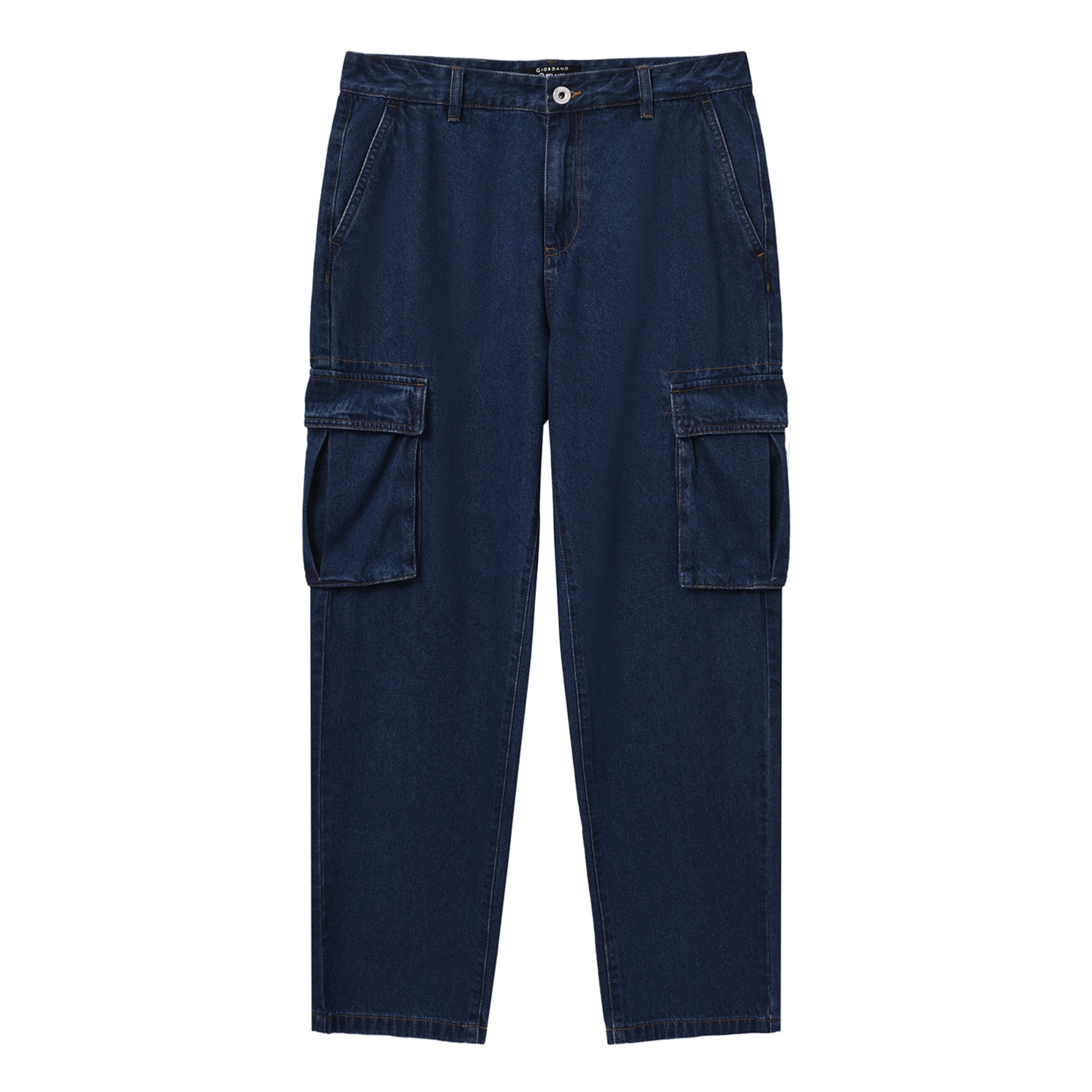 Relaxed Fit Cargo Jeans