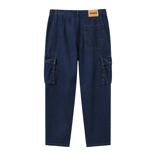 Relaxed Fit Cargo Jeans