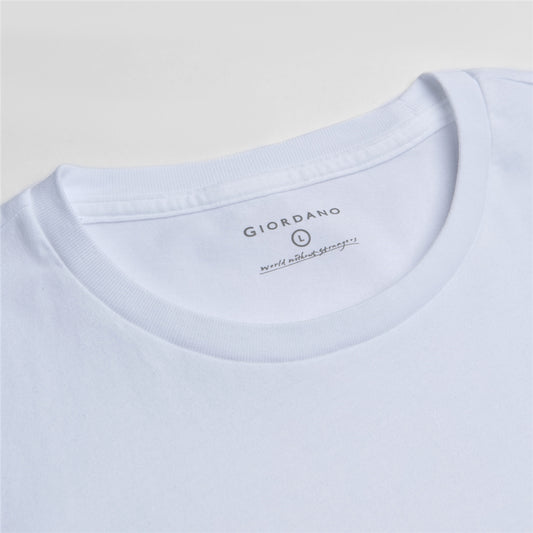 3-Pack Cotton Crew Neck Tees