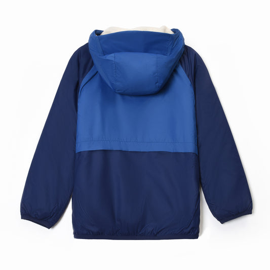 Soft Fleece Zip Down Jacket