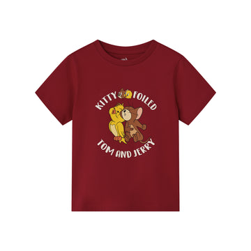 Tom & Jerry Red Dash Tee