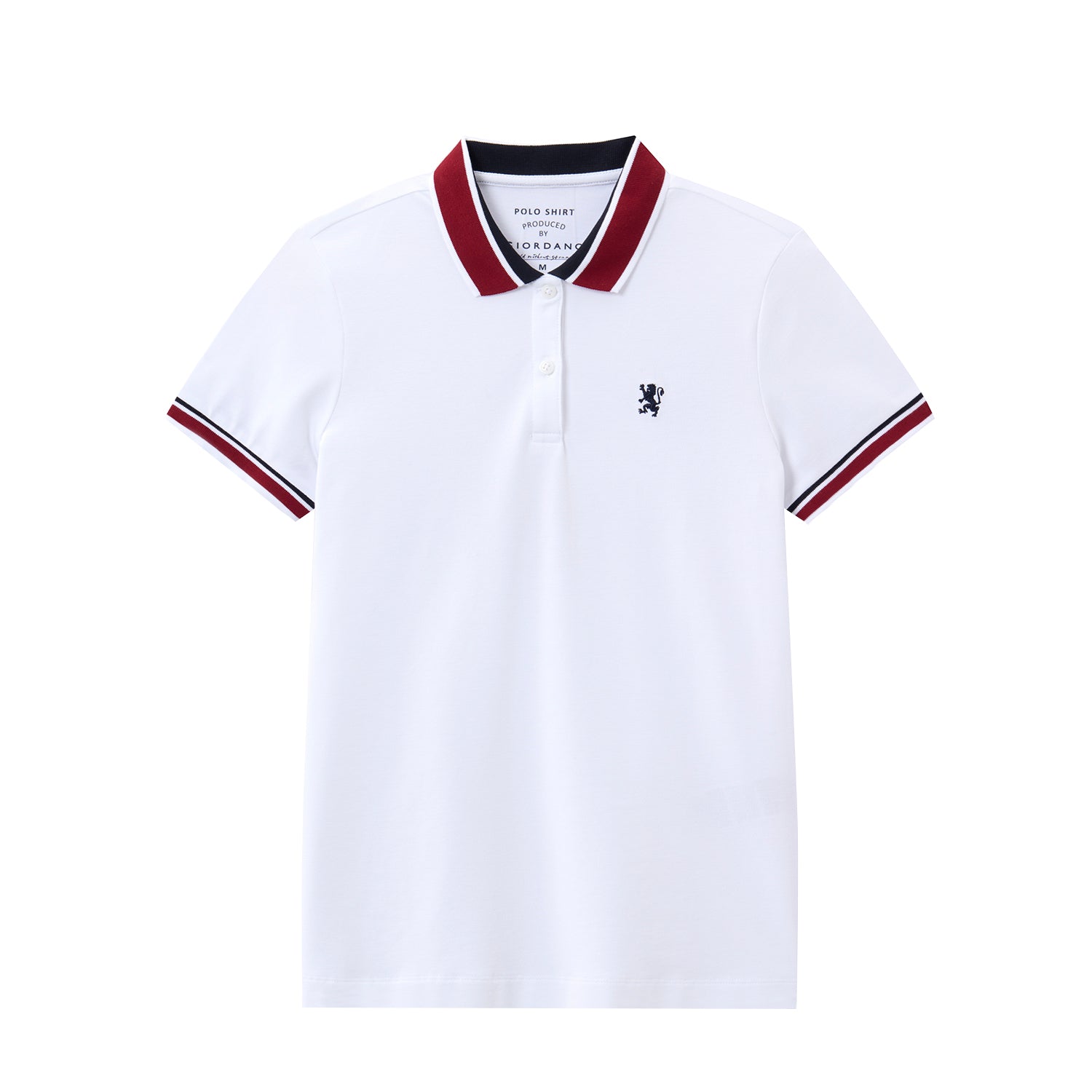 Polo with Lion Embroidery