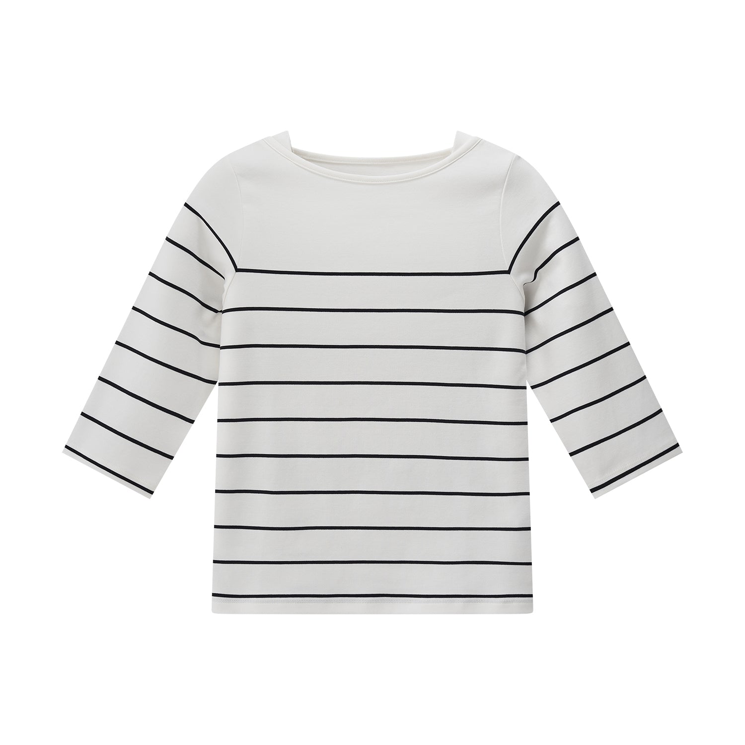 Longline Autumn Stripe Tee