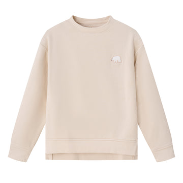 French Terry Fleece Loose Sweatshirt