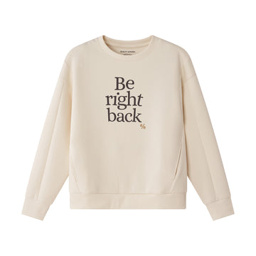 Air Double Knit Loose Sweatshirt