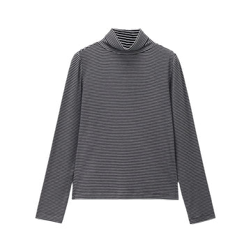 The Striped Turtle Neck Tee