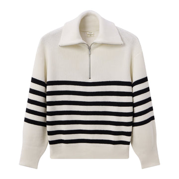 Turtle Neck Sweater (short zip)