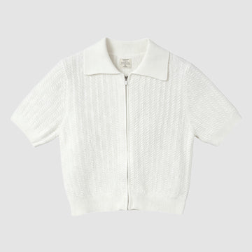 Revere Collar Cardigan
