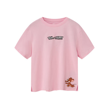 Tom & Jerry Peach Pop Tee