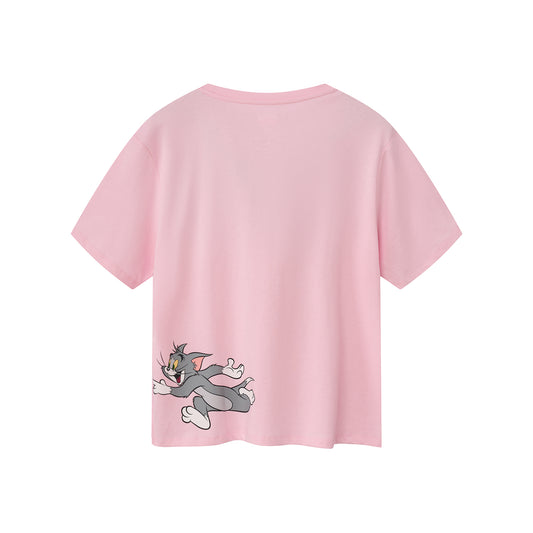 Tom & Jerry Peach Pop Tee