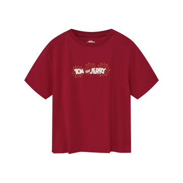 Tom & Jerry Scarlet Spark Tee