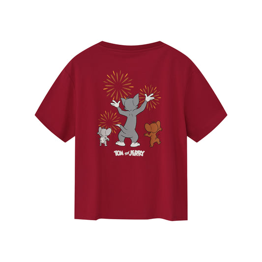 Tom & Jerry Scarlet Spark Tee