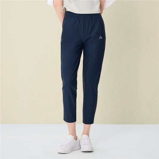 High-Waist Wrap Knit Pants
