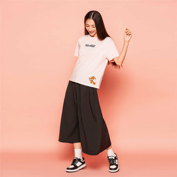 High-Waist Nylon Skirt