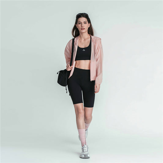 High-Waist Slim Fit Tight Shorts